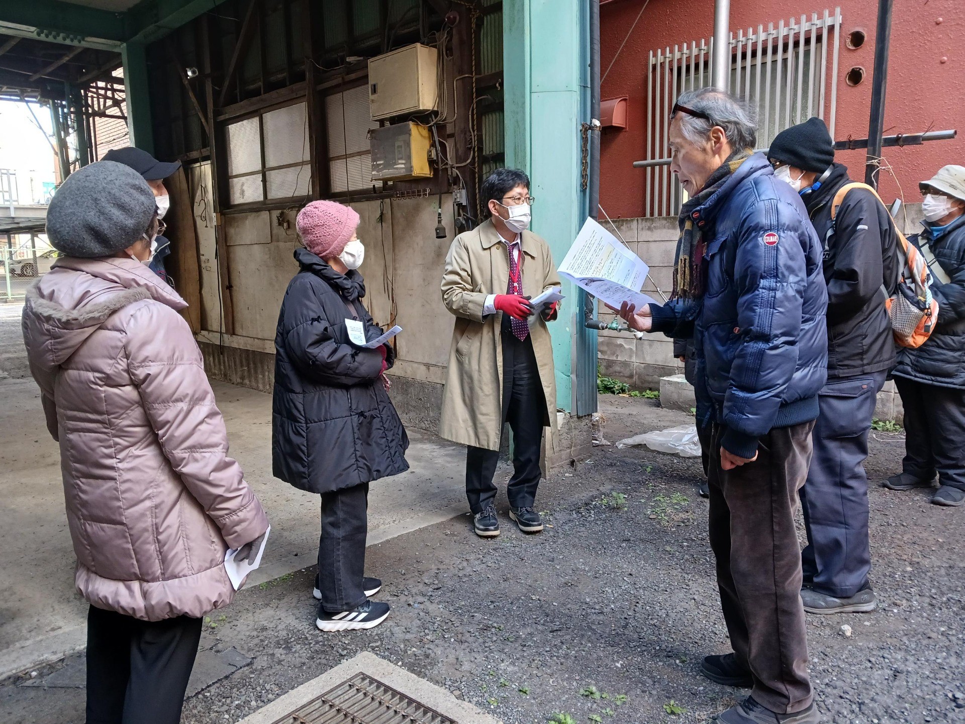 ウォーキング＆新診療所現地見学会を開催