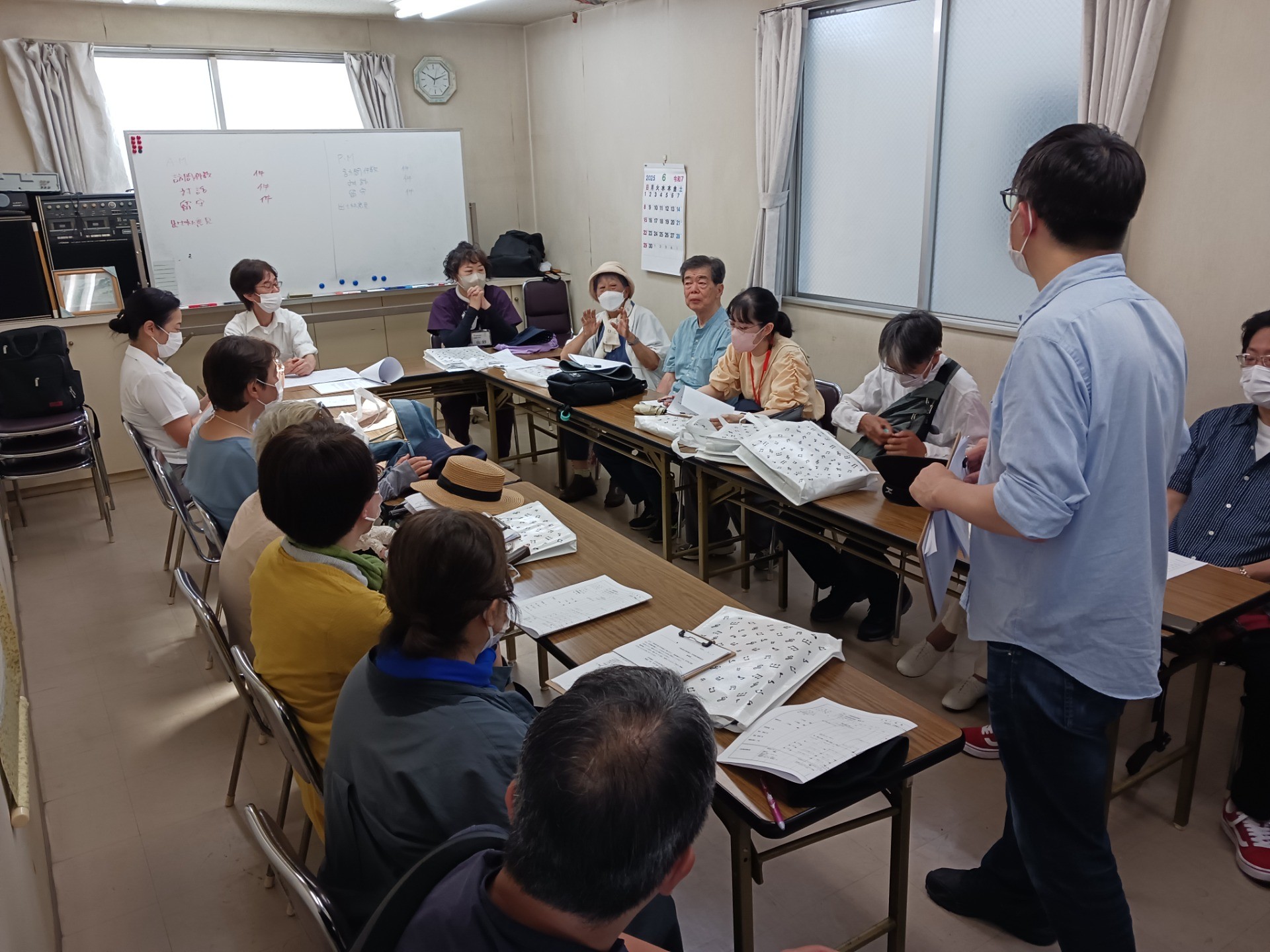 京町移転へ向け全市で取り組んだ訪問行動