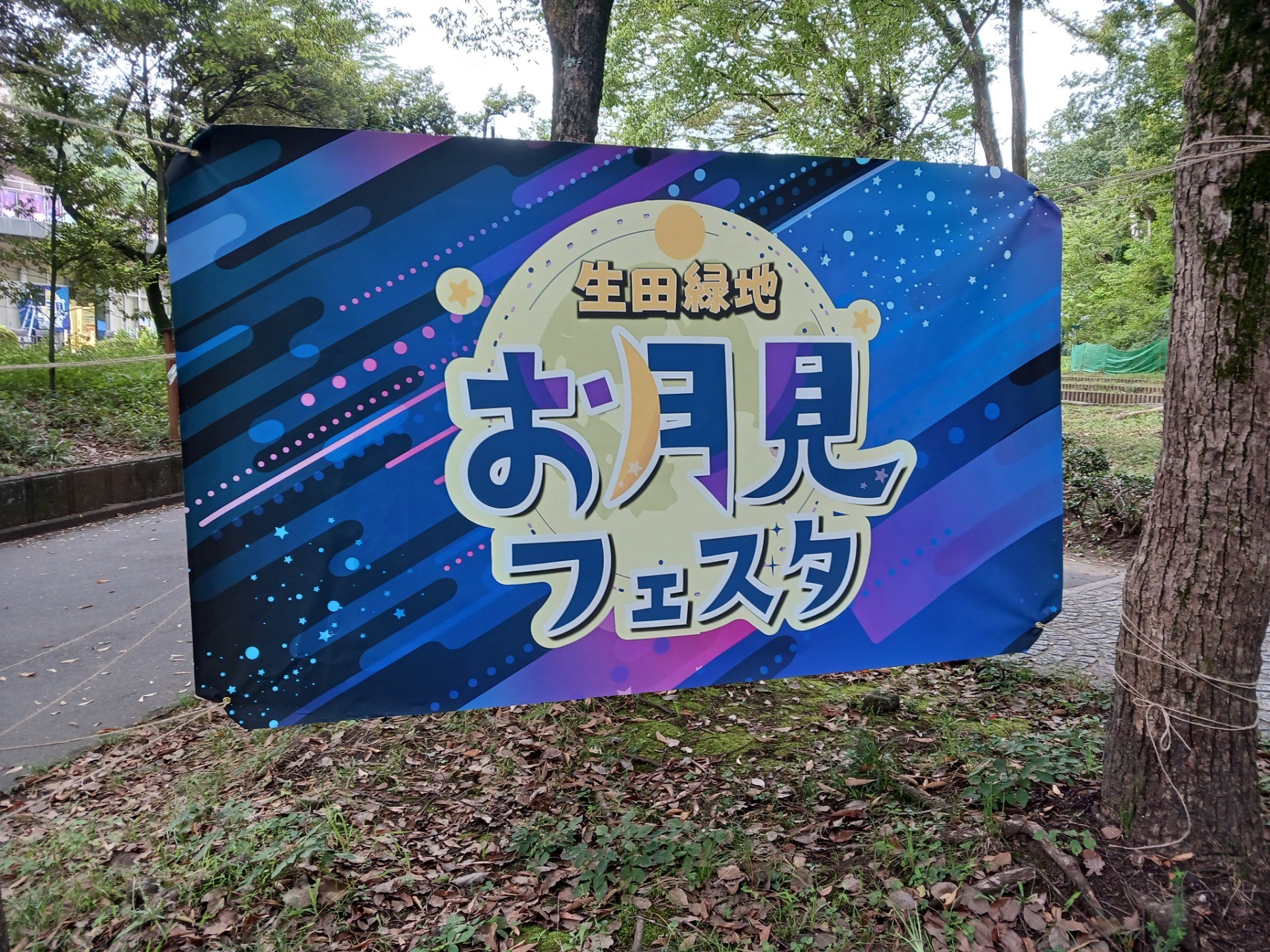 お月見フェスタに健康チェック＆モルック体験で出店